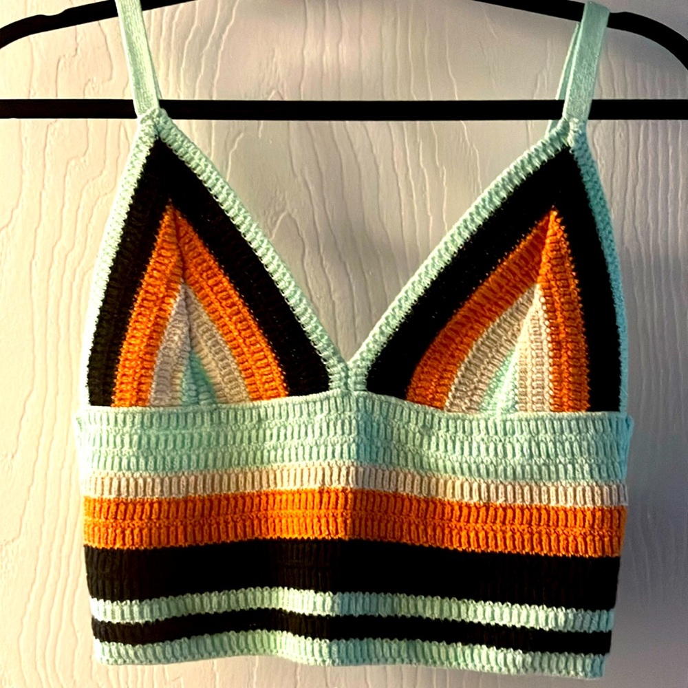 Zara knit crop top
